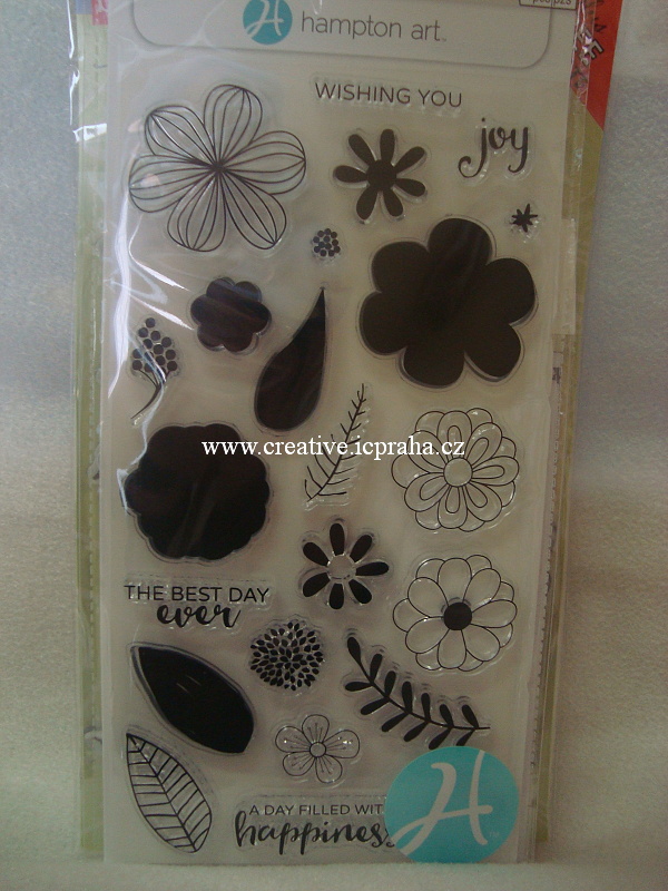 raz.clear Hmpt.Art -  Flower Joy 8x20cm  SC0749